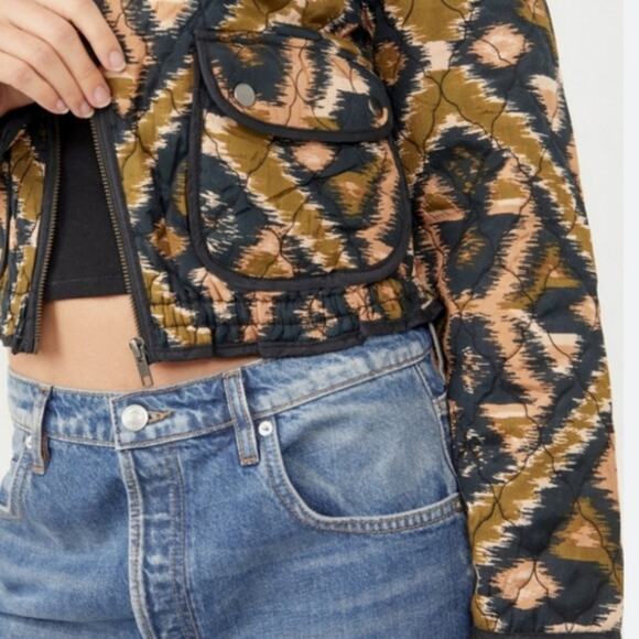 NWT Free People Peggy Quilted Jacket - Picture 10 of 12